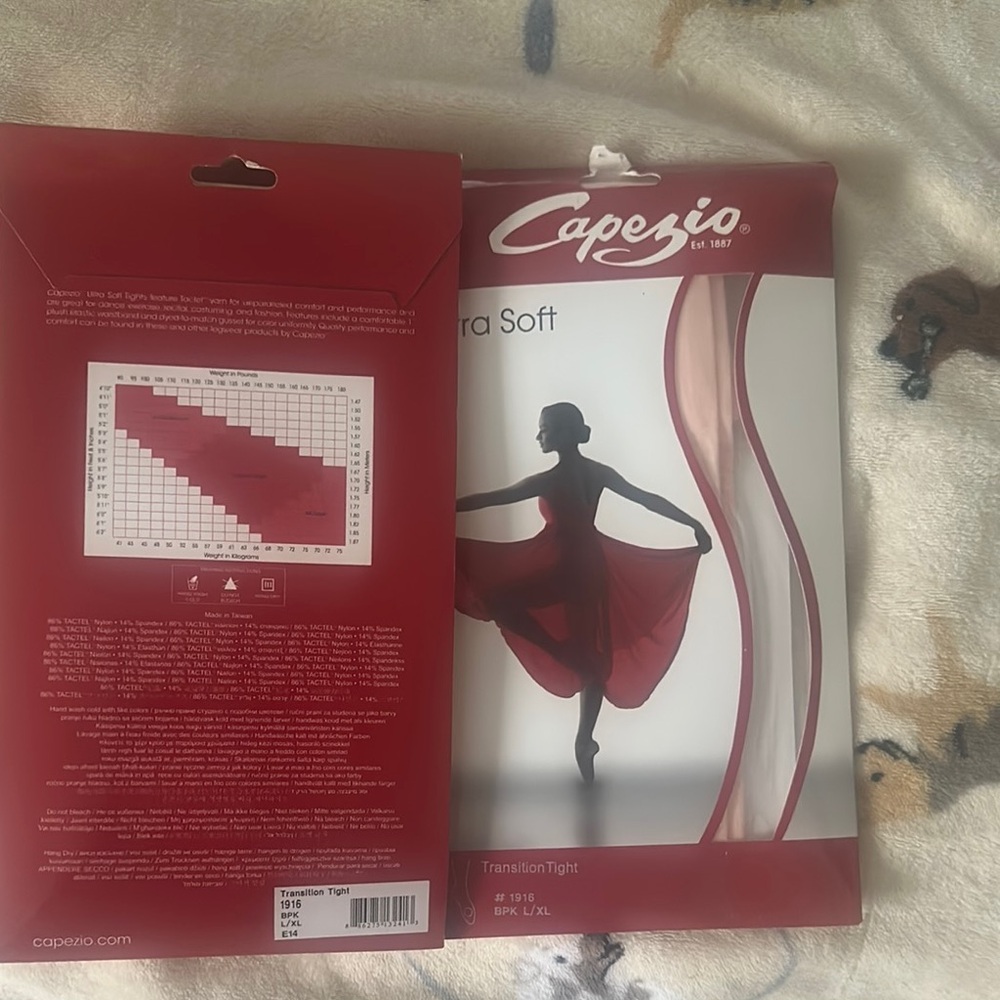 Capezio Ultra Soft Transition Tights in pink